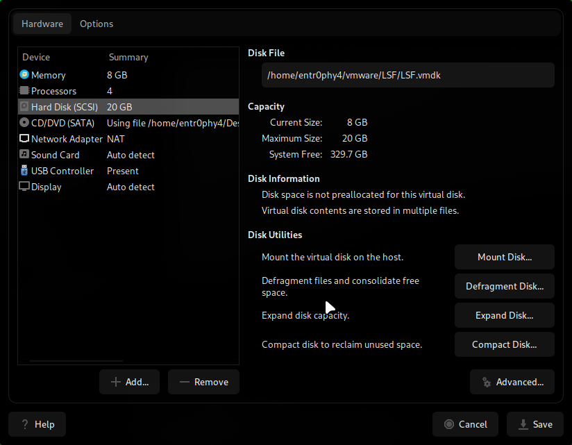 Hardware specifications